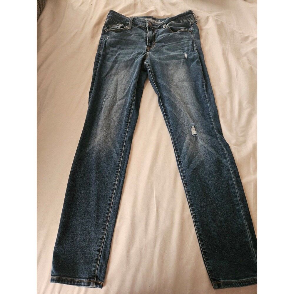 Old Navy rockstar super skinny jeans 8